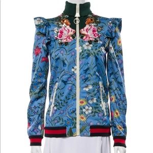 Gucci flower print jacket size M